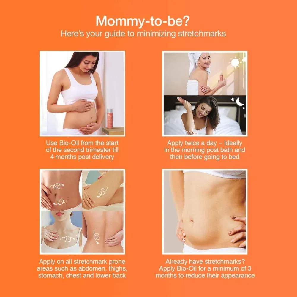 Utilisation de Huile de soin Bio-Oil